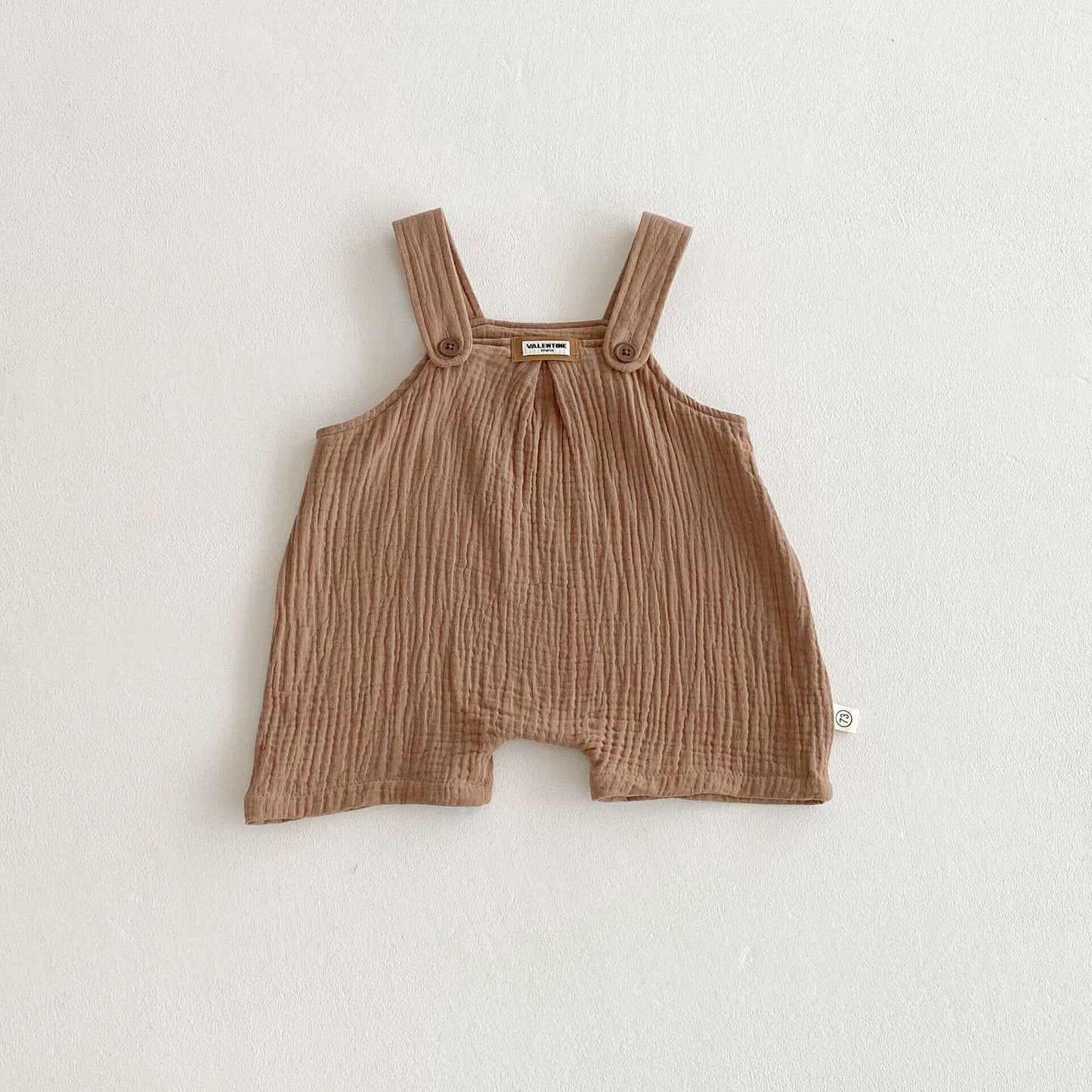 Creased dungaree