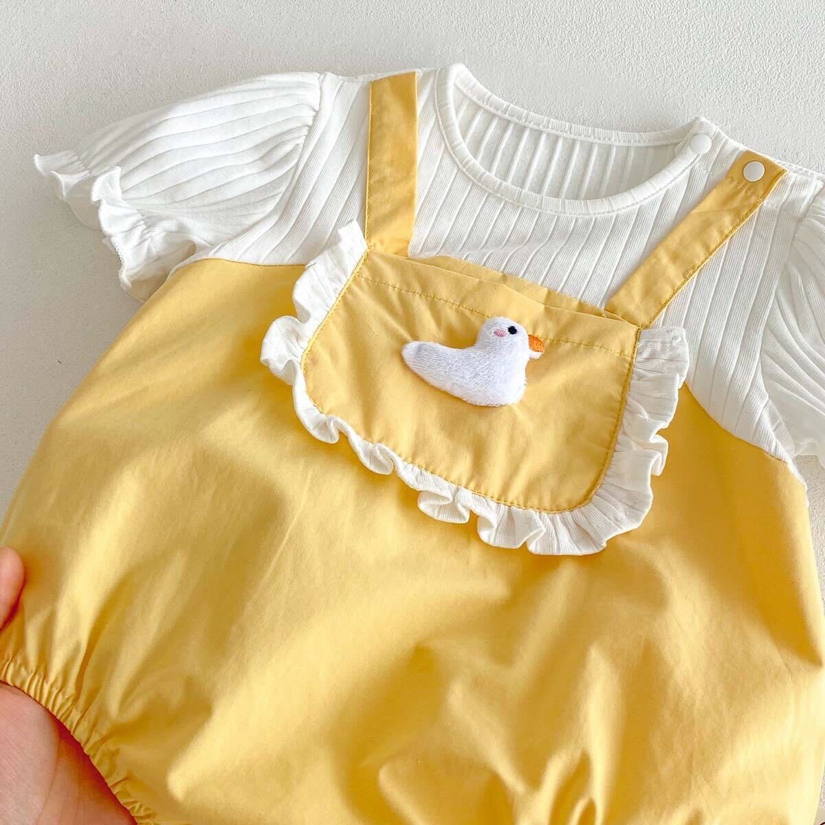 Duck made summer romper