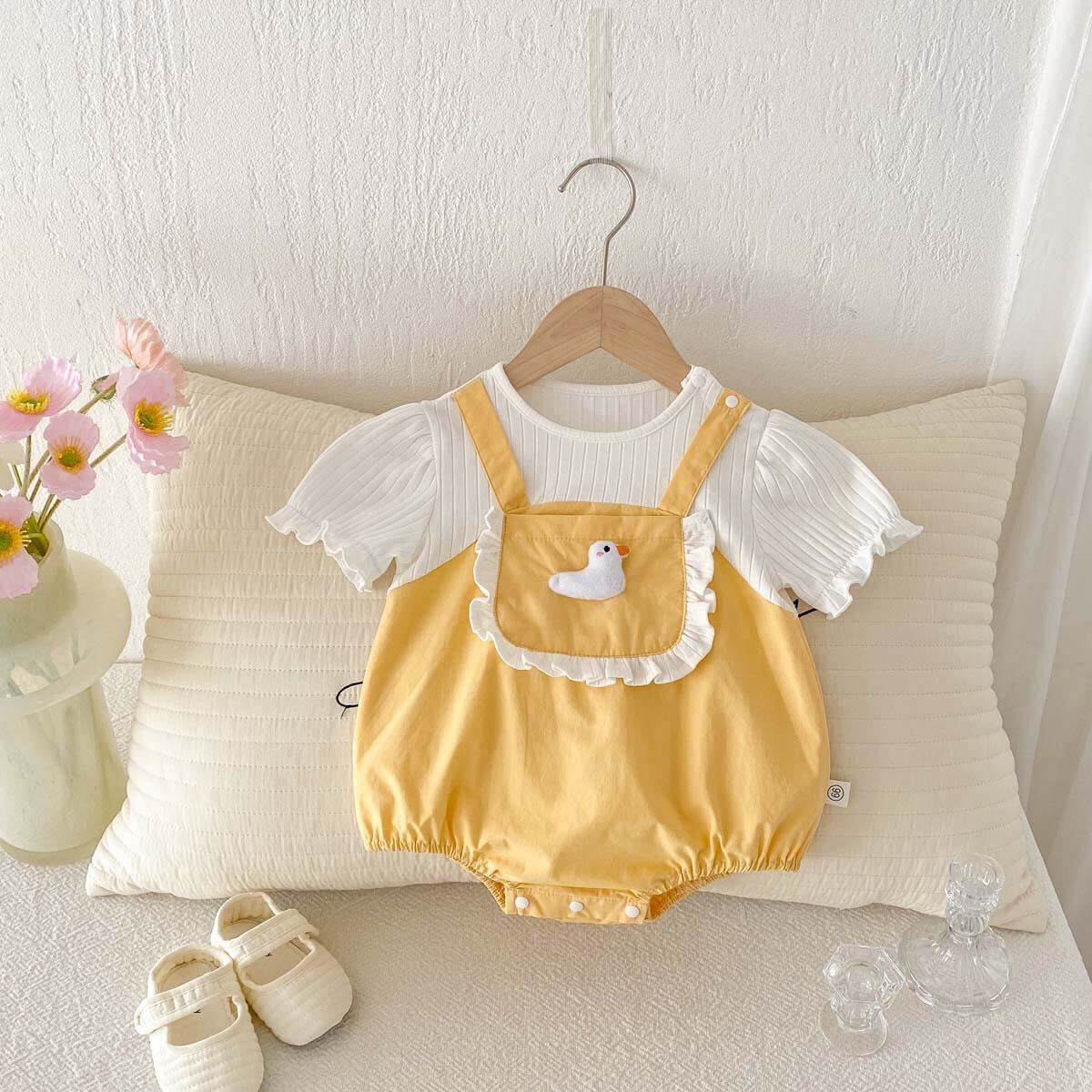Duck made summer romper