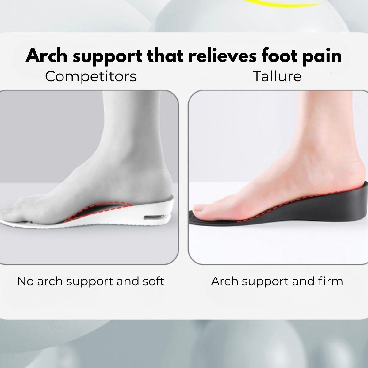 Tallure Active Support Insoles