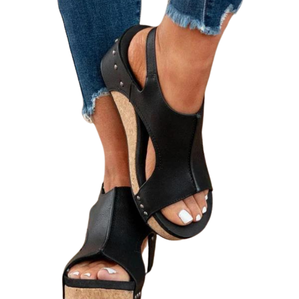 Tina™ - Orthopedic sandals with heel