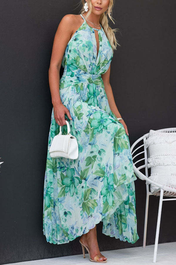 Lucy™ - Floral Knee-Length Dress