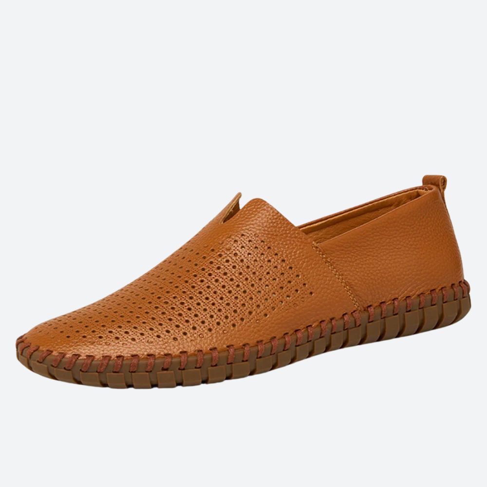 Stylish men's leather shoes - Pedro