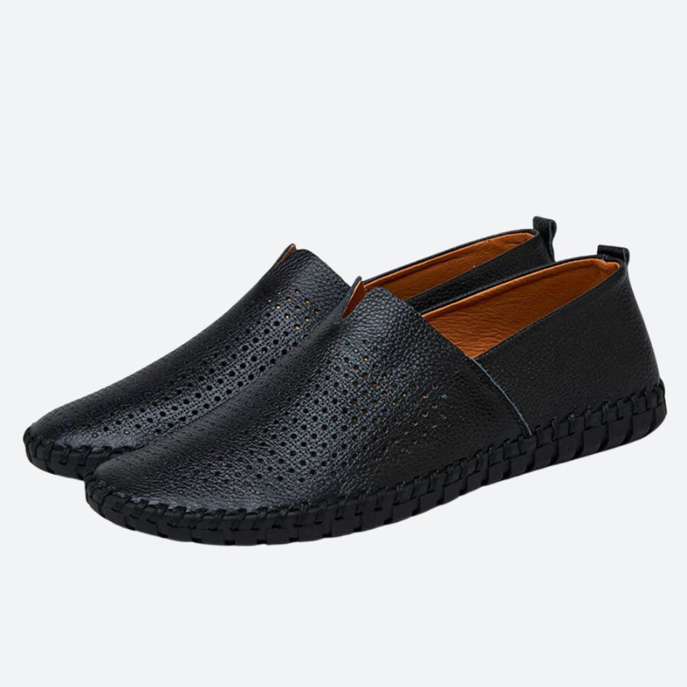 Stylish men's leather shoes - Pedro