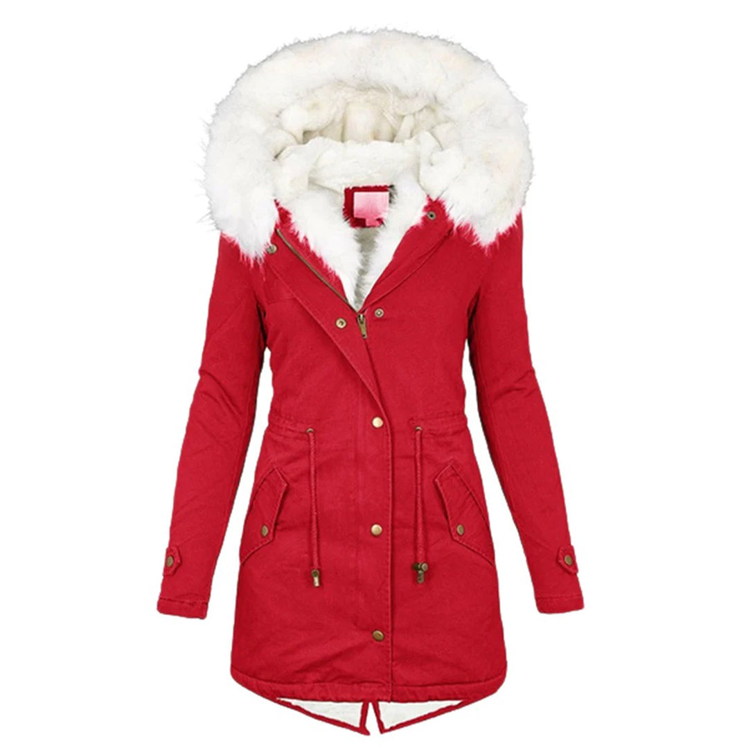 Louise - Elegant long winter coat for women
