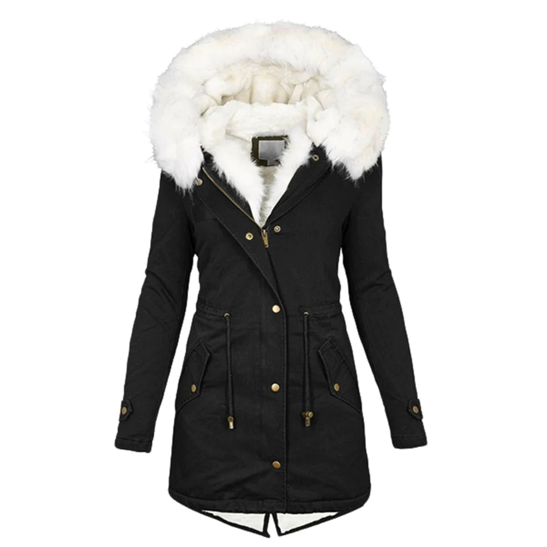 Louise - Elegant long winter coat for women