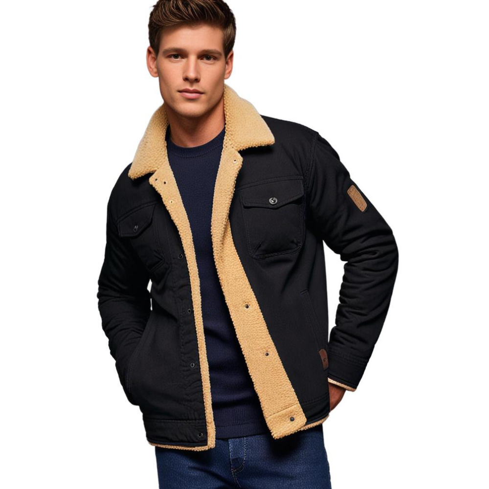 Derrick - Stylish vintage bomber jacket for men
