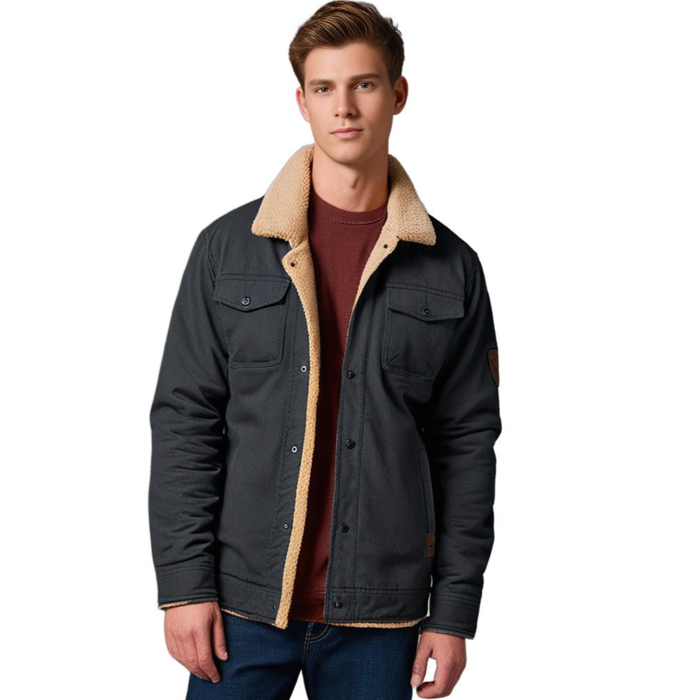 Derrick - Stylish vintage bomber jacket for men