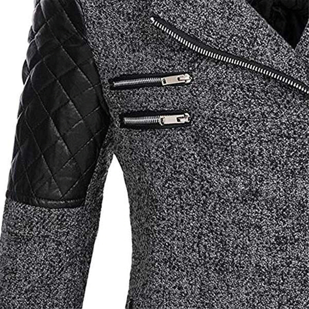 Riley - Women's long winter coat with trendy hood
