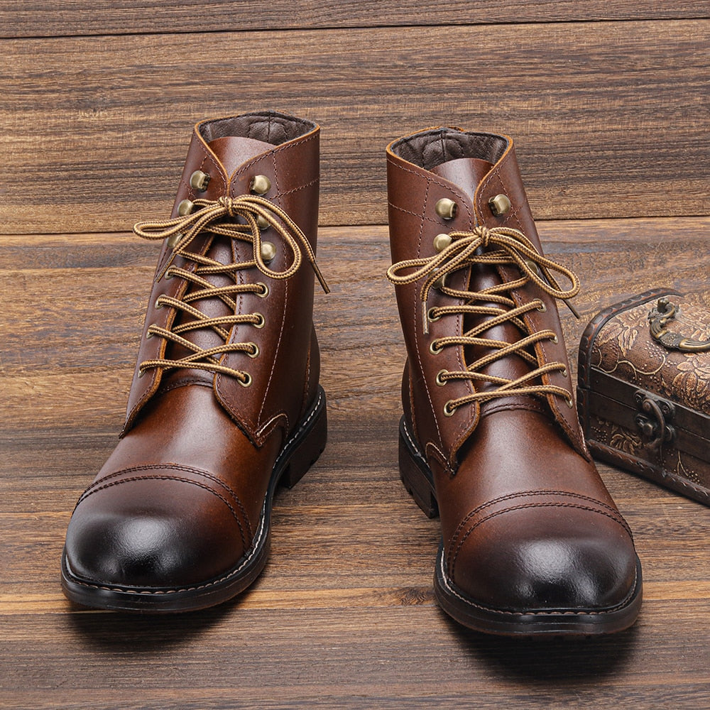 Gait - Luxury Ankle Boots in High Quality Natural Leather