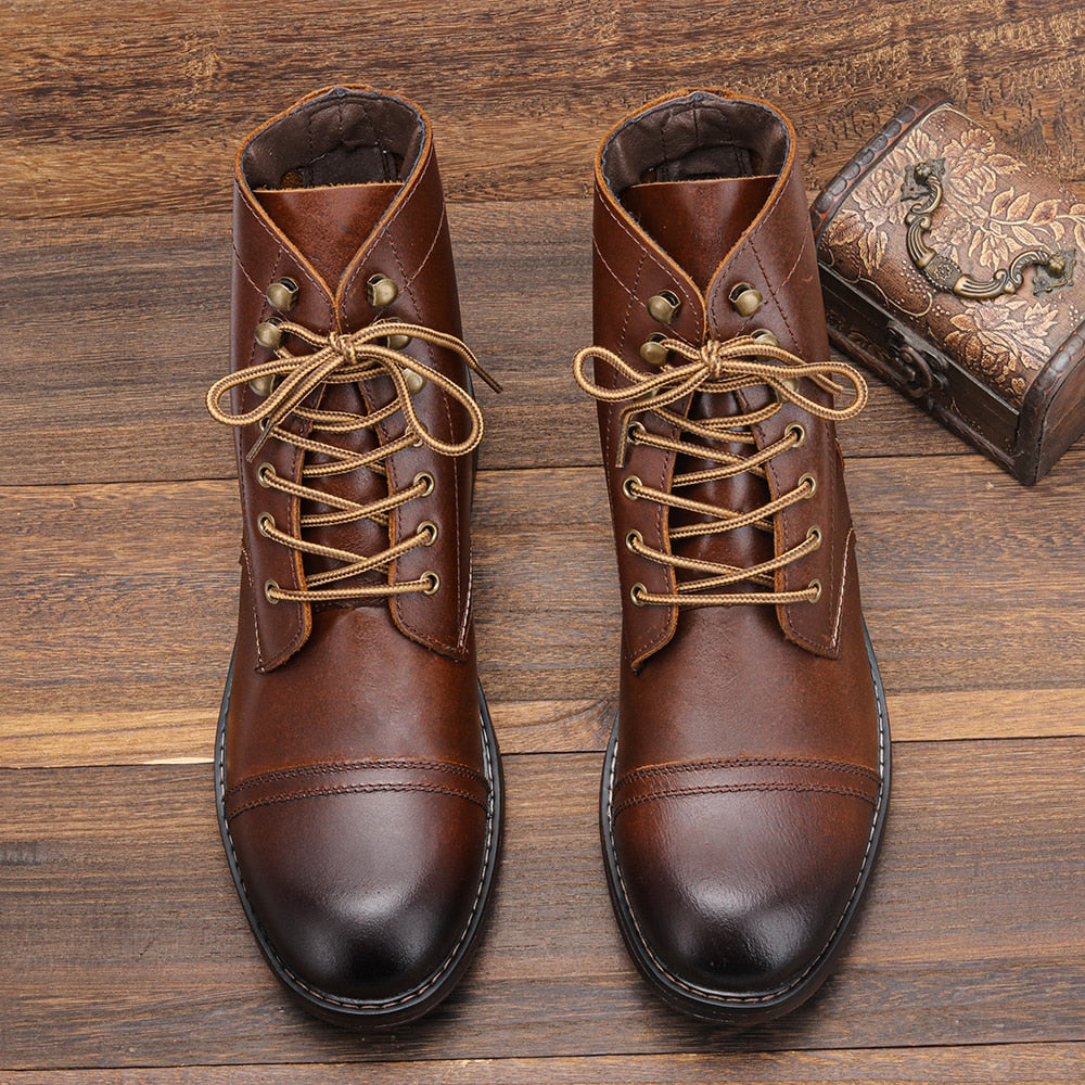 Gait - Luxury Ankle Boots in High Quality Natural Leather