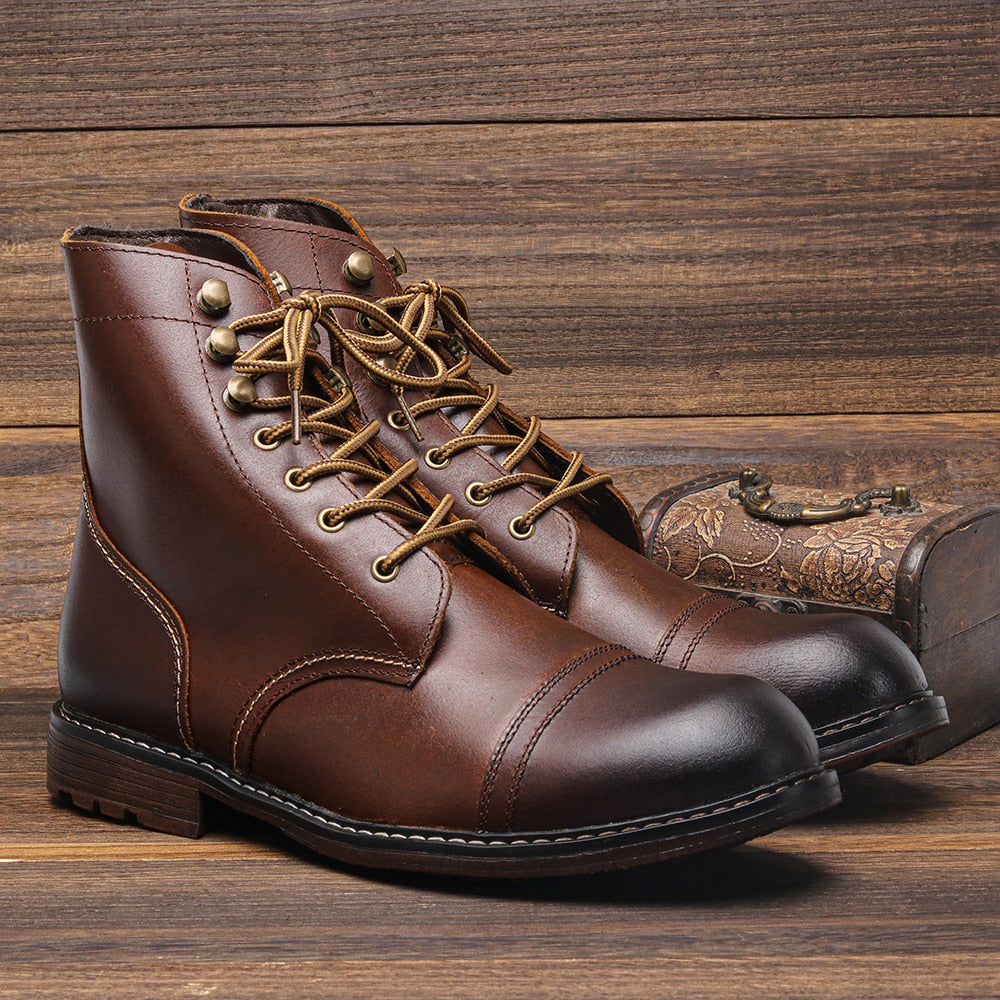 Gait - Luxury Ankle Boots in High Quality Natural Leather