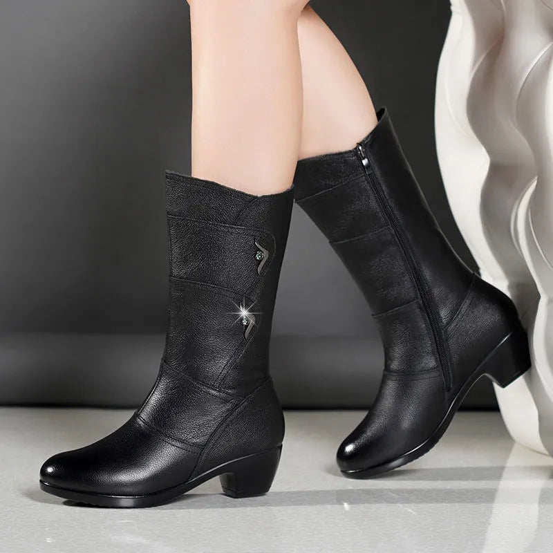 Beryl - Trendy Mid Boots for Every Occasion