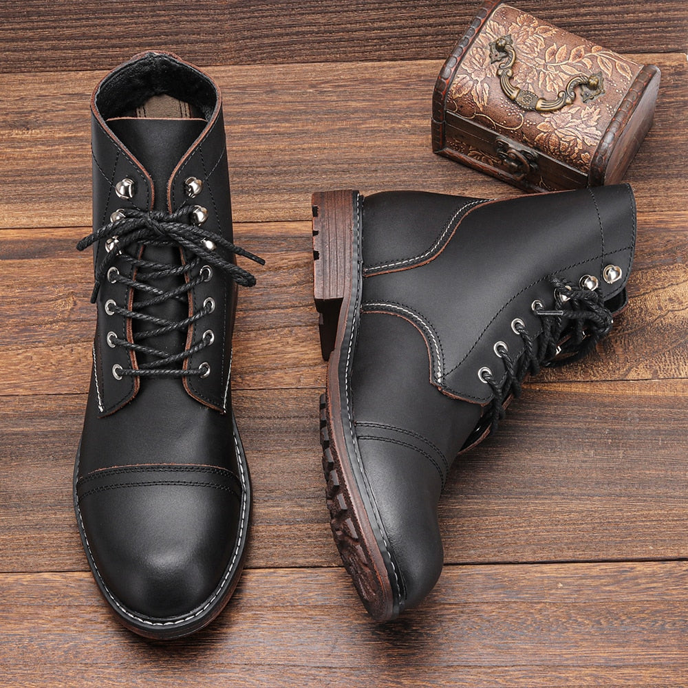 Gait - Luxury Ankle Boots in High Quality Natural Leather