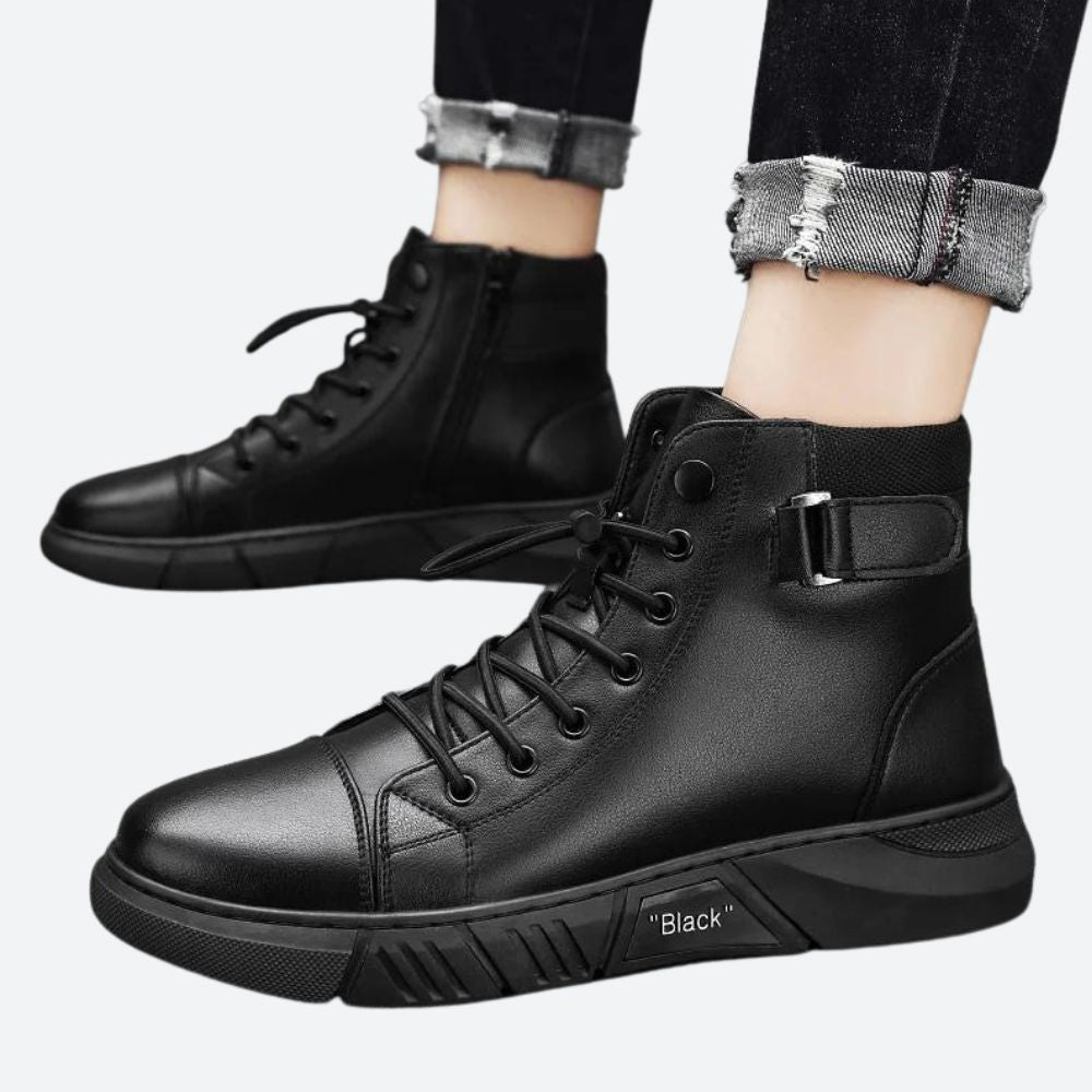 Stylish and Durable Genuine Leather Men's Boots - Thijs for Every Occasion