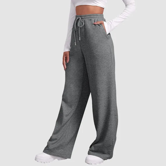 Eliza - Comfortable Lined Jeans with Stylish Wide Legs for Women