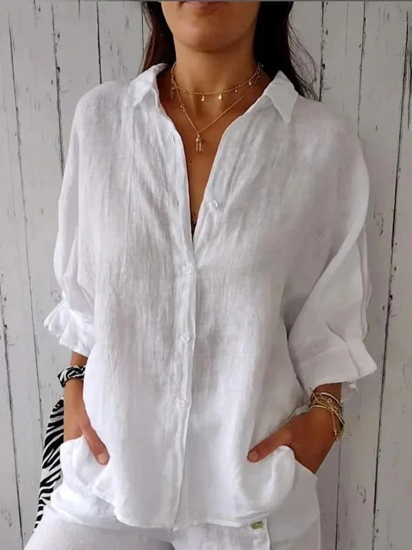 Lena - Lovely Comfortable and Chic Summer Blouse for Women