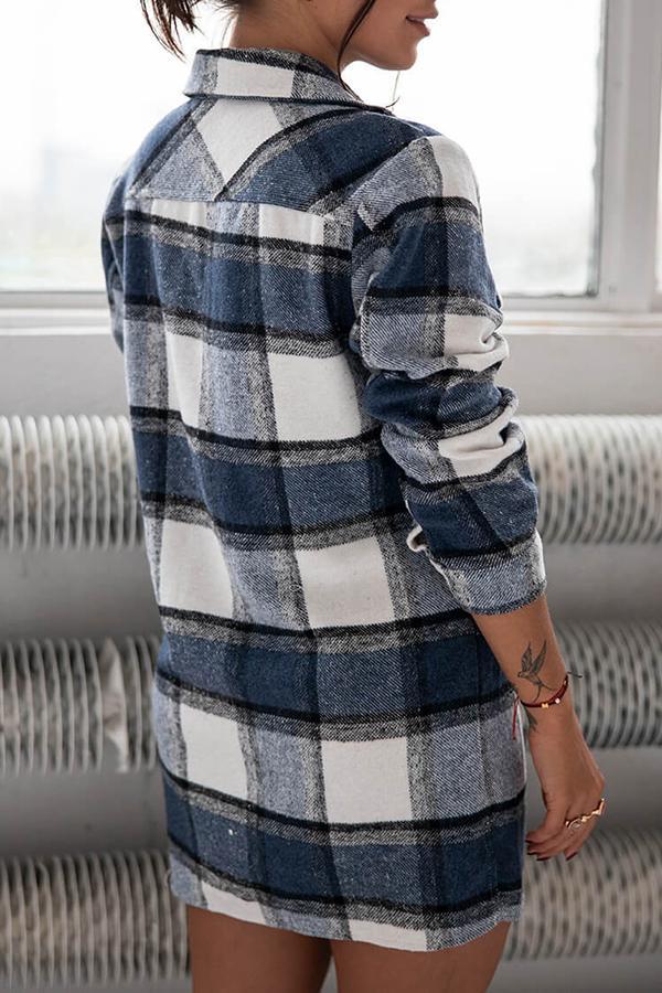 Marga - Fashionable and Comfortable Checked Blouse for Women