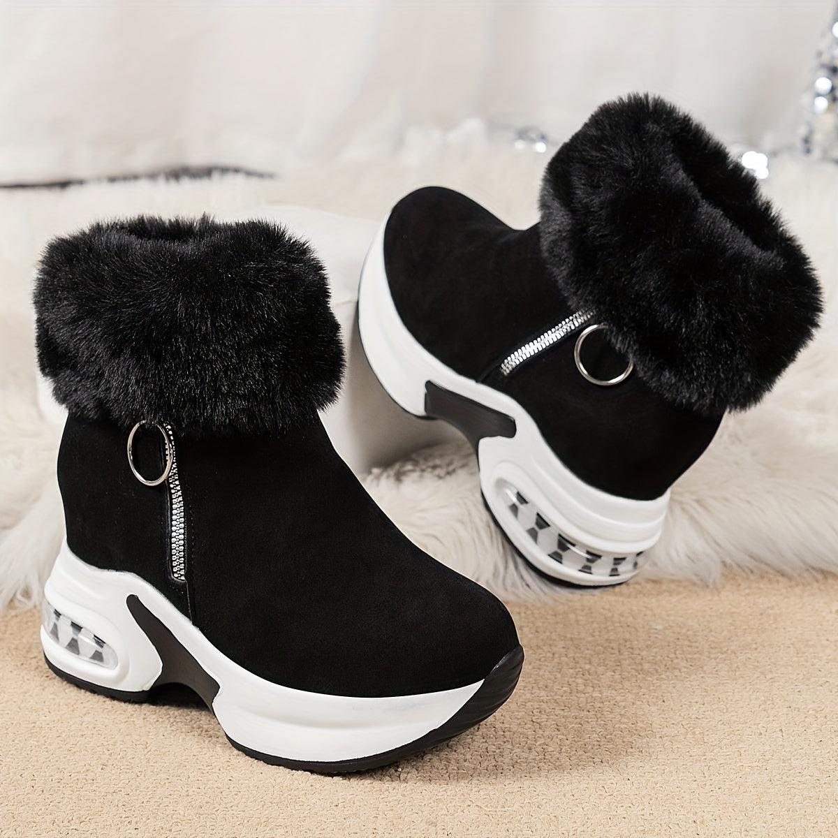 Molly - Luxurious Orthopaedic Boots with Sensitive Plush Lining