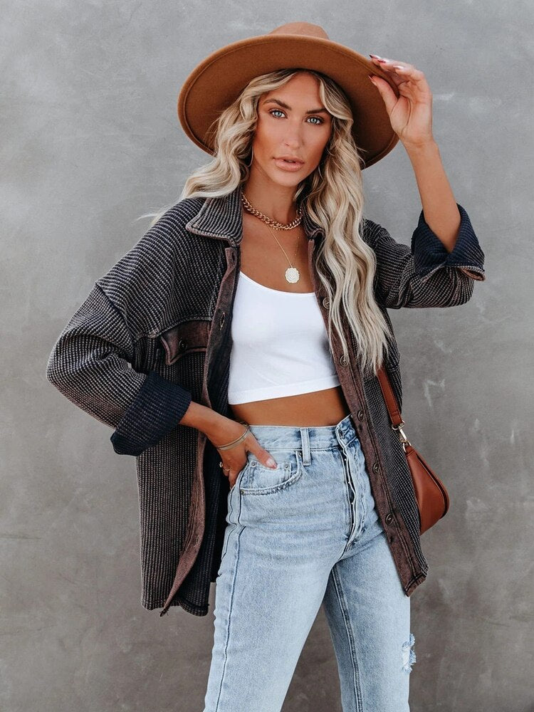 Marina - Stylish and Comfortable Vintage Shirt for Women
