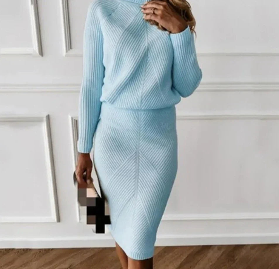 Kiana - Stylish Knitted Two-Piece Set for Women