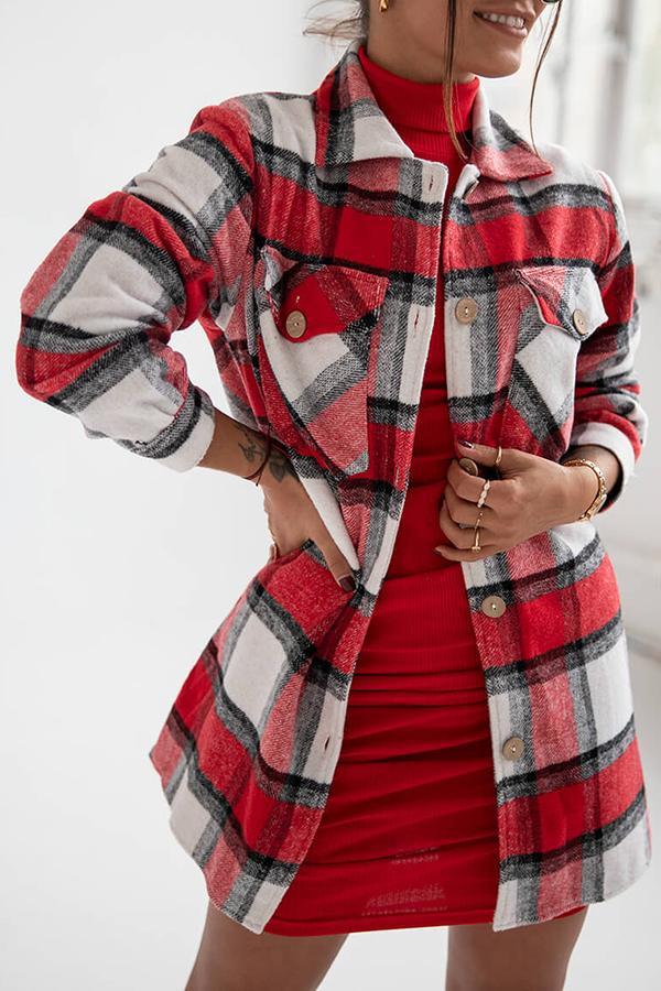Marga - Fashionable and Comfortable Checked Blouse for Women