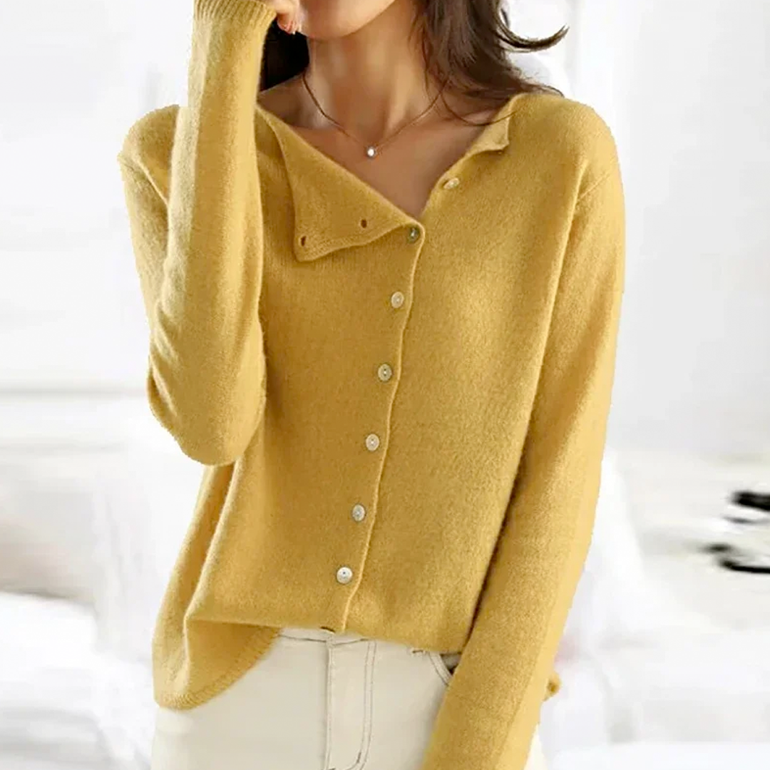 Kamari - Luxury Vintage Knitted Cashmere Sweater for Timeless Elegance