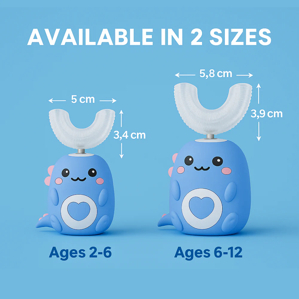 U-Shaped 360º Ultrasonic Toothbrush