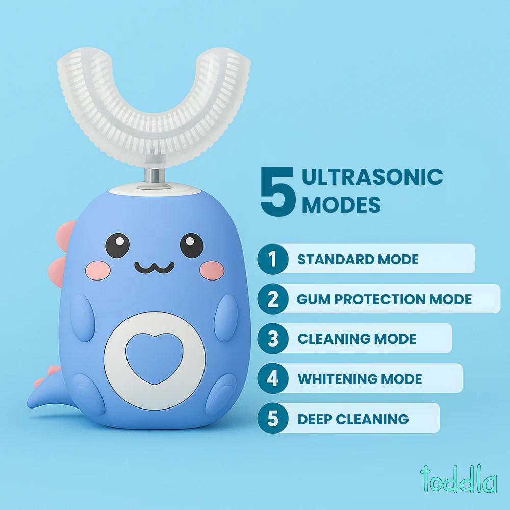 U-Shaped 360º Ultrasonic Toothbrush