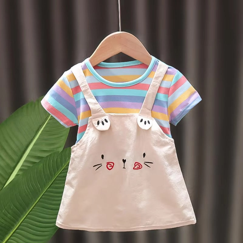 Cotton Summer Baby Dress Newborn Baby