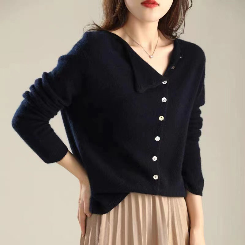 Kamari - Luxury Vintage Knitted Cashmere Sweater for Timeless Elegance