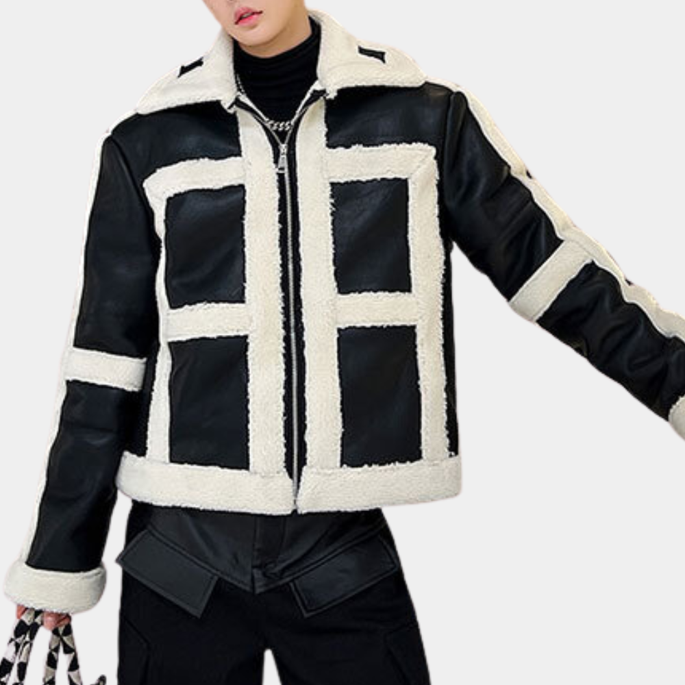 ANALU - Trendy Motorcycle Jacket for the Modern Man