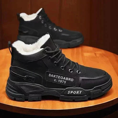 Stylish classic leather boots for men - Marc