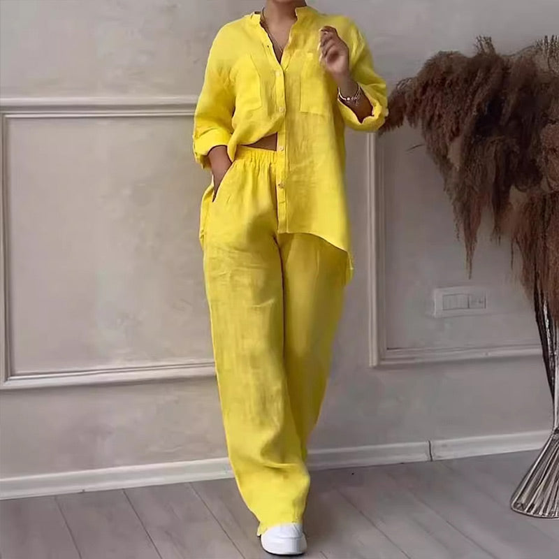 Alba™ - Luxury Cotton and Linen Outfit
