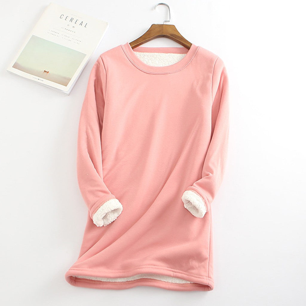Lorene - Wonderfully comfortable fleece jumper for ultimate wearing comfort