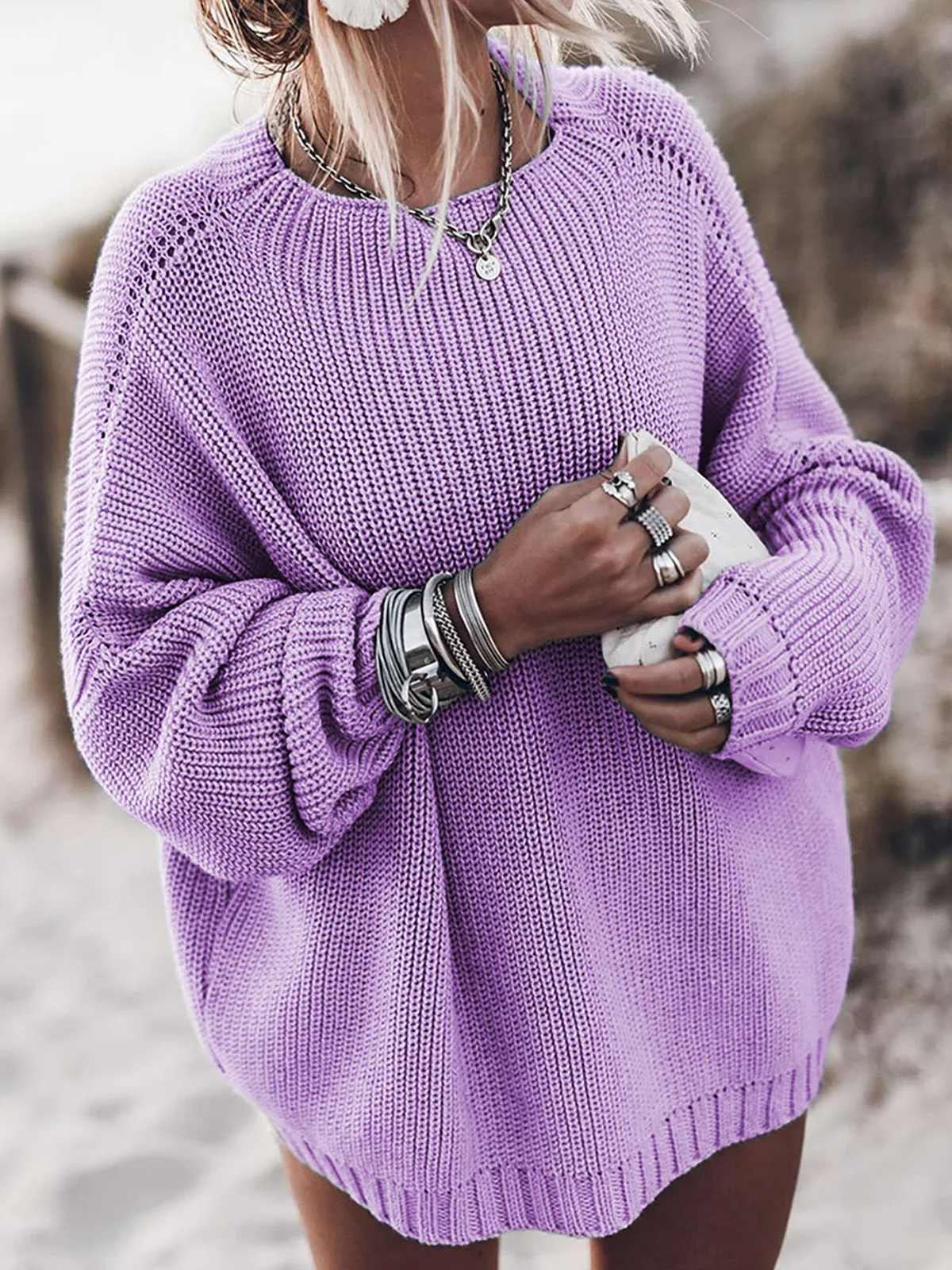 Evie - Stylish Seacoast Sweater for Ladies