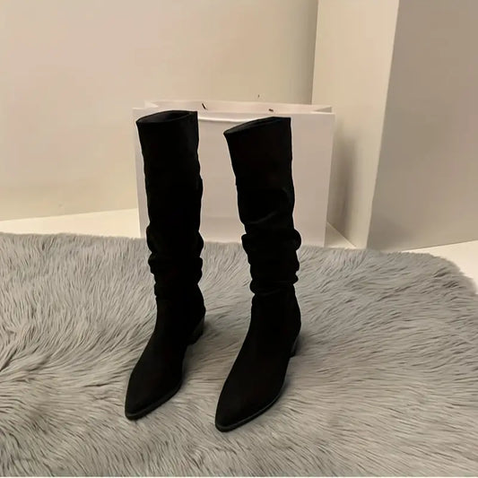 Daphne - Elegant semi-high boots for women