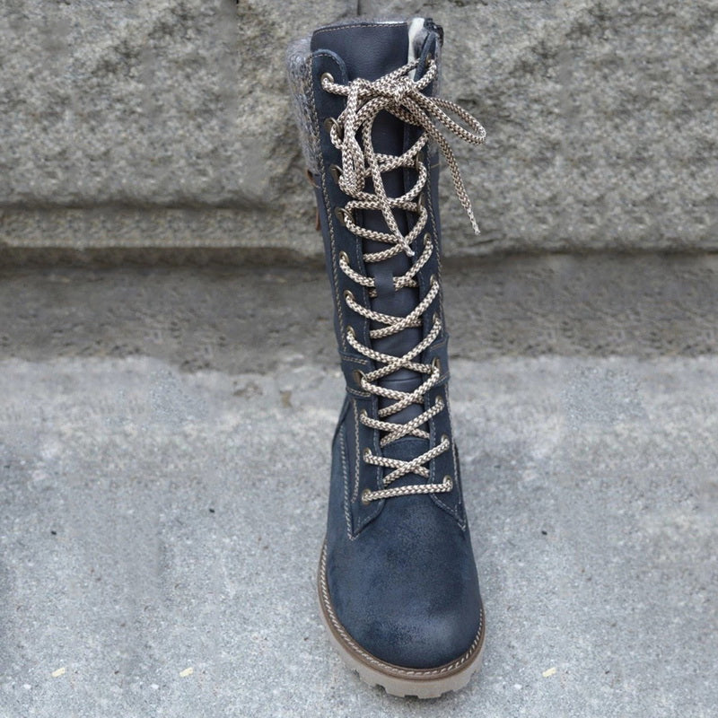 Dorcas - Elegant high-cut women's boots for a sophisticated look