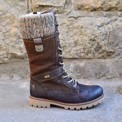 Dorcas - Elegant high-cut women's boots for a sophisticated look