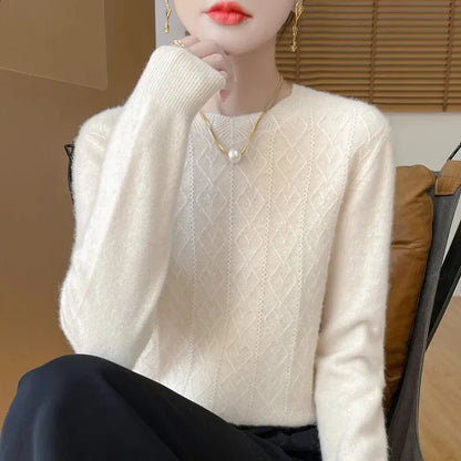 Susan - Luxurious cashmere knitted jumper for ultimate comfort