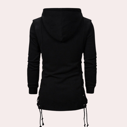 ALFONS - Fashionable hooded jacket for men