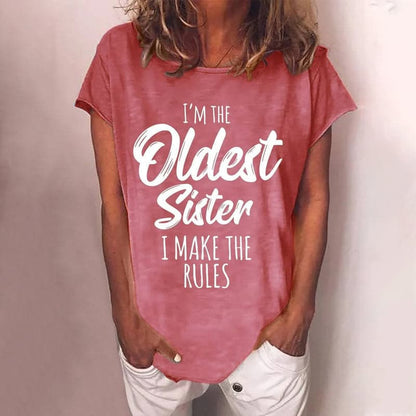 Myra - Stylish and Comfortable Summer T-shirt with Trendy Print for Women