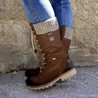 Dorcas - Elegant high-cut women's boots for a sophisticated look