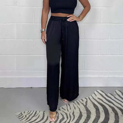 Edna - Comfortable Trousers with Elastic Waistband for Optimal Fit