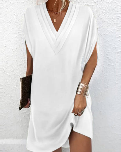 Mara™ - Elegant Dress with Sleeves