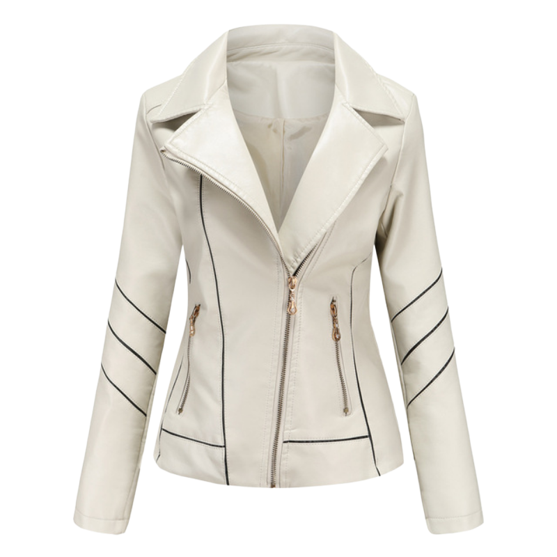 HANNIE - Elegant leather jackets for a timeless look
