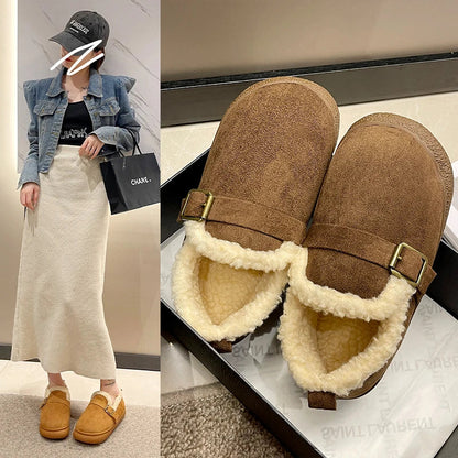 Olive - Trendy Short Winter Boots for Comfort and Style