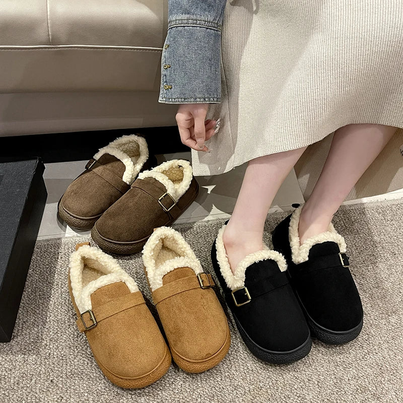 Olive - Trendy Short Winter Boots for Comfort and Style