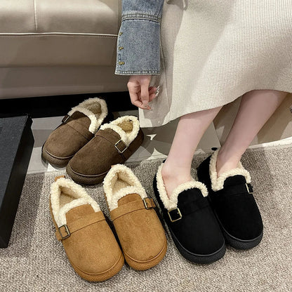 Olive - Trendy Short Winter Boots for Comfort and Style