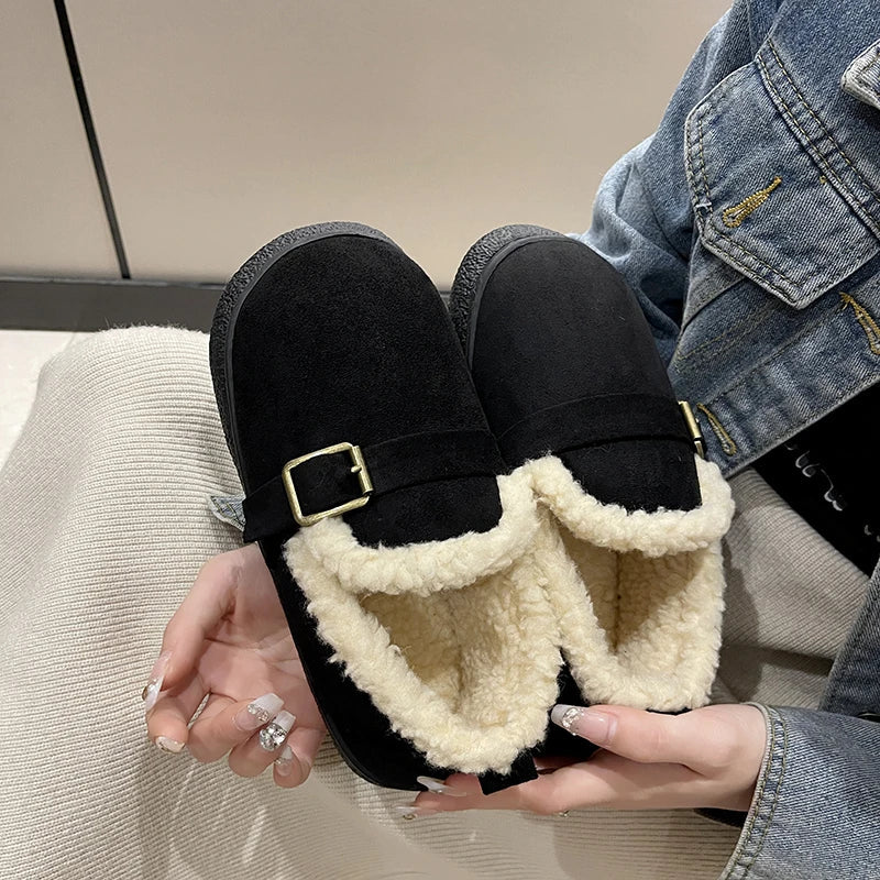 Olive - Trendy Short Winter Boots for Comfort and Style